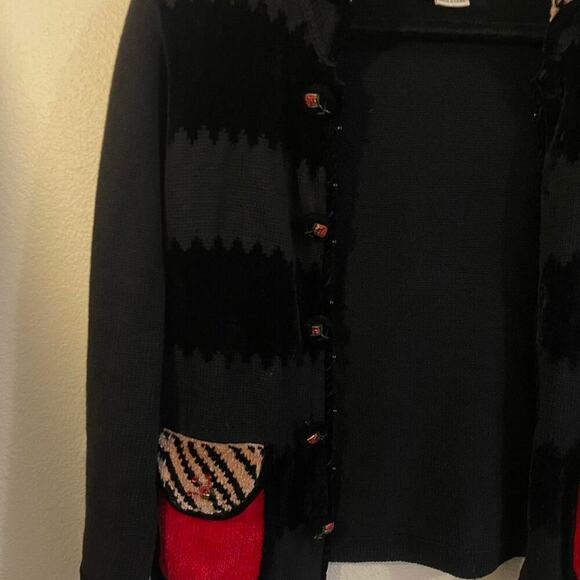 Jack B Quick Black Cardigan - Picture 2 of 8